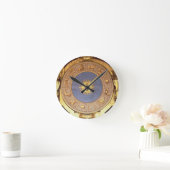 Orologio Zodicale (Zodiac Clock) (fresco en gilde) Ronde Klok (Huis)