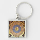 Orologio Zodicale (Zodiac Clock) (fresco en gilde) Sleutelhanger (Voorkant)