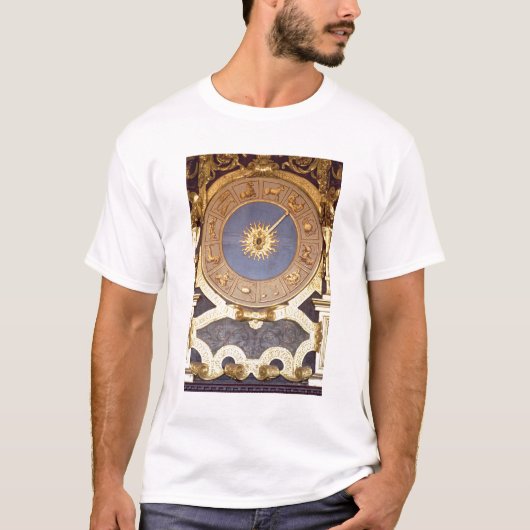 Orologio Zodicale (Zodiac Clock) (fresco en gilde) T-shirt (Voorkant)