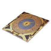 Orologio Zodicale (Zodiac Clock) (fresco en gilde) Tegeltje (Zijkant)