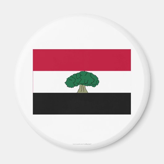 Oromia Flag Magneet (Voorkant)