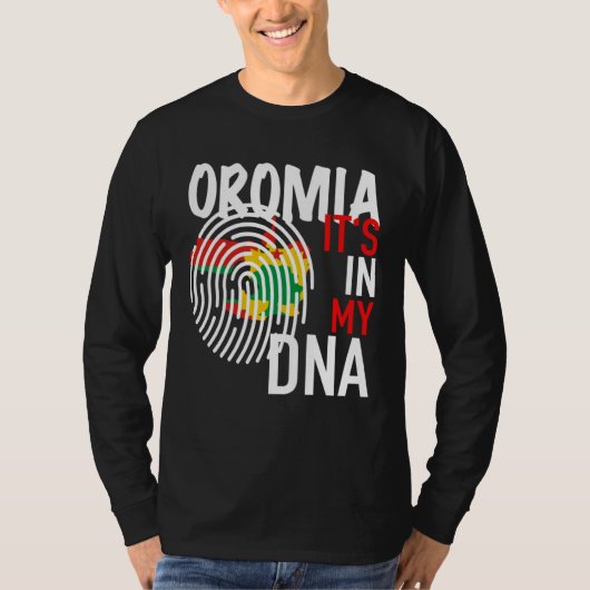 Oromia Het zit in mijn DNA T-shirt (Voorkant)