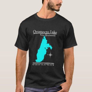 Oromocto Lake New Brunswick T-Shirt met lange mouw