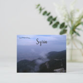 Orontes Valley Syrië Briefkaart (Staand voorkant)