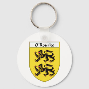O'Rourke Coat of Arms/Family Crest Sleutelhanger