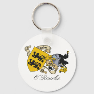 O'Rourke Family Crest Sleutelhanger