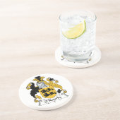 O'Rourke Family Crest Zandsteen Onderzetter (Zijkant)