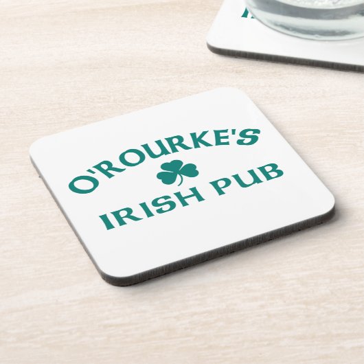 O'Rourke's Ierse Pub   Bier Onderzetter (Linkerzijde)
