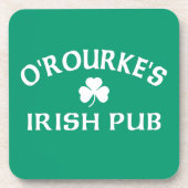 O'Rourke's Ierse Pub Bier Onderzetter (Voorkant)