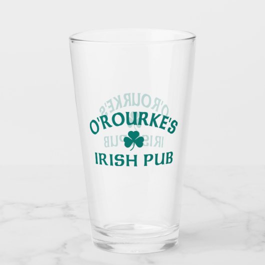 O'Rourke's Irish Pub Glas (Voorkant)