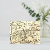 Oroville, CA  Map Briefkaart (Staand voorkant)