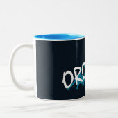 Oroville California Mountains Tweekleurige Koffiemok (Links)