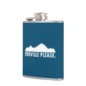 Oroville Californië Alsjeblieft Heupfles (Links)