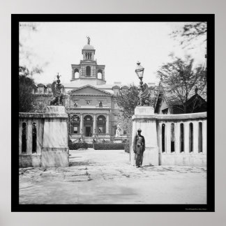 Orphan Asylum in Charleston, SC 1865 Poster