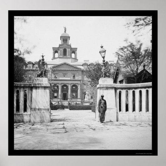 Orphan Asylum in Charleston, SC 1865 Poster (Voorkant)