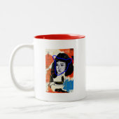 Orphan Black | Abstract MK Clone - Project Leda Tweekleurige Koffiemok (Links)