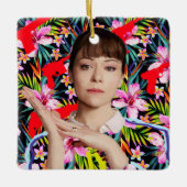Orphan Black | Alison - Floral Pattern Keramisch Ornament (Voorkant)