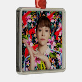 Orphan Black | Alison - Floral Pattern Metalen Ornament (Rechts)
