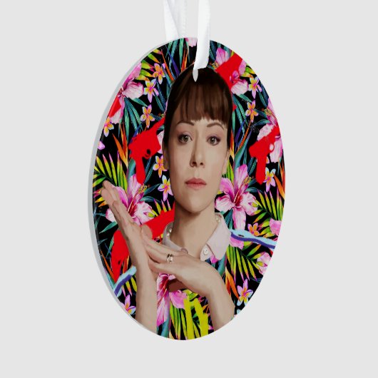 Orphan Black | Alison - Floral Pattern Ornament (voorkant)