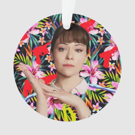 Orphan Black | Alison - Floral Pattern Ornament (voorkant)
