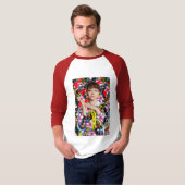 Orphan Black | Alison - Floral Pattern T-shirt (Voorkant volledig)