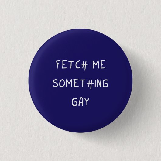 Orphan Black badge / Button - Felix quote (Voorkant)