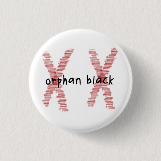 Orphan Black badge / Button - Rudy (Voorkant)