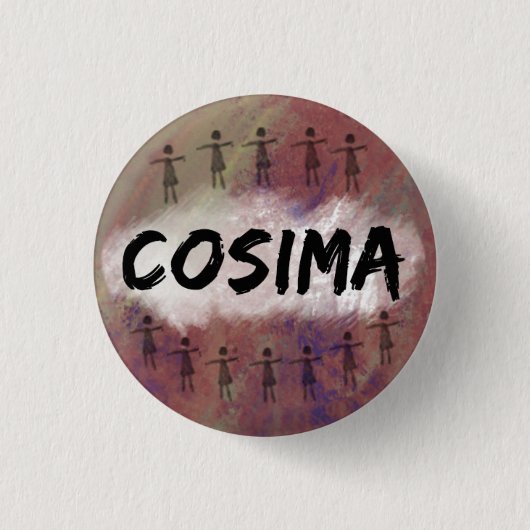 Orphan Black button / badge - Cosima (Voorkant)