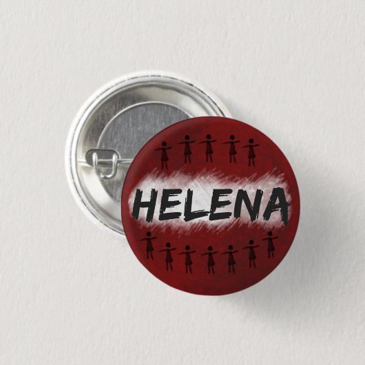 Orphan Black button / badge - Helena (Voorkant /achterkant)