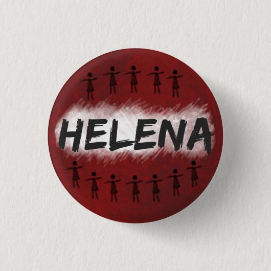 Orphan Black button / badge - Helena (Voorkant)