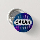 Orphan Black button / badge - Sarah (Voorkant /achterkant)