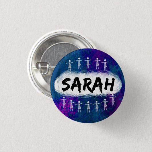 Orphan Black button / badge - Sarah (Voorkant /achterkant)