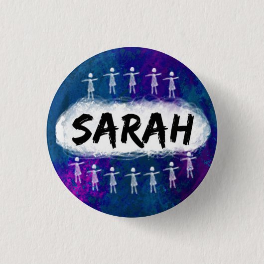 Orphan Black button / badge - Sarah (Voorkant)