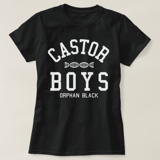 Orphan Black Castor Boys T-shirt (Design voorkant)