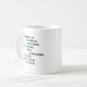 Orphan Black | Clone Club - Anagram Koffiemok (Voorkant links)