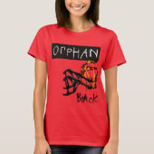 Orphan Black Clone Sarah Cloned T-shirt (Voorkant)