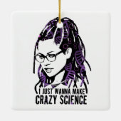 Orphan Black | Cosima - Crazy Science Keramisch Ornament (Achterkant)