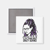 Orphan Black | Cosima - Crazy Science Magneet (Voorkant / Achterkant)