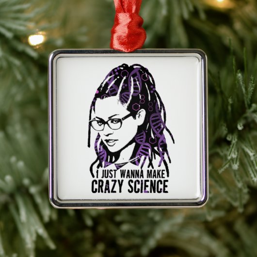 Orphan Black | Cosima - Crazy Science Metalen Ornament (Boom)