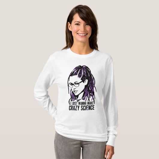 Orphan Black | Cosima - Crazy Science T-shirt (Voorkant volledig)