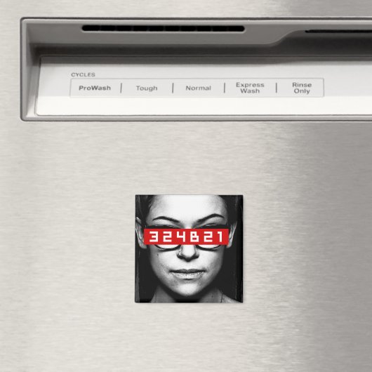 Orphan Black | Cosima — Label-nummer Magneet (Insitu (Vaatwasser))
