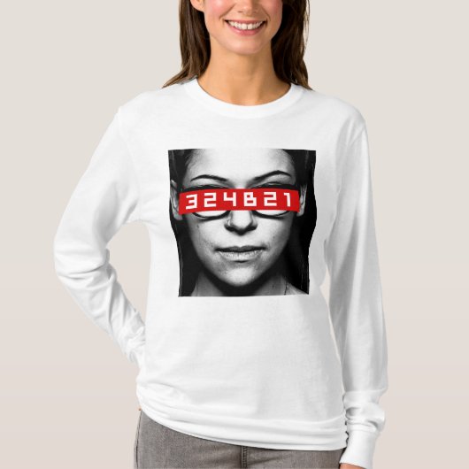 Orphan Black | Cosima — Label-nummer T-shirt (Voorkant)