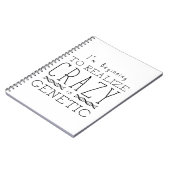 Orphan Black | Crazy is Genetisch Notitieboek (Linkerzijde)