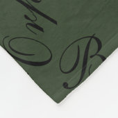 Orphan Black cursief gebogen tegel Fleece Deken (Hoek)