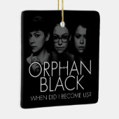 Orphan Black | Drie Sestras Silhouette Keramisch Ornament (Rechts)