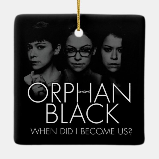 Orphan Black | Drie Sestras Silhouette Keramisch Ornament (Achterkant)