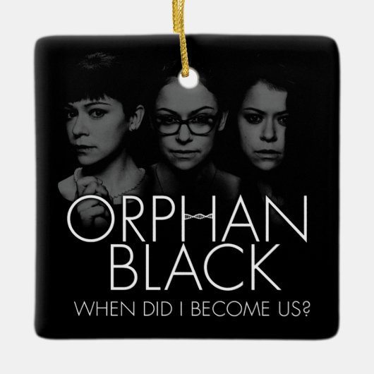 Orphan Black | Drie Sestras Silhouette Keramisch Ornament (Voorkant)