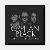 Orphan Black | Drie Sestras Silhouette Magneet (Voorkant)