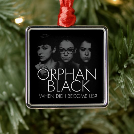 Orphan Black | Drie Sestras Silhouette Metalen Ornament (Boom)