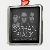 Orphan Black | Drie Sestras Silhouette Metalen Ornament (Links)